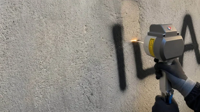 A limpeza a laser pode danificar a superfície?